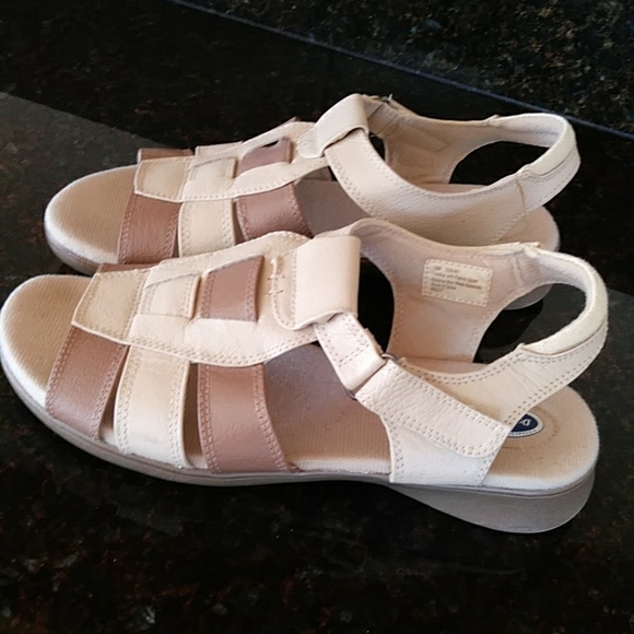Dr. Scholl's Leather Advanced Comfort Double Air-Pillo Insoles Sandals S… - Picture 4 of 8